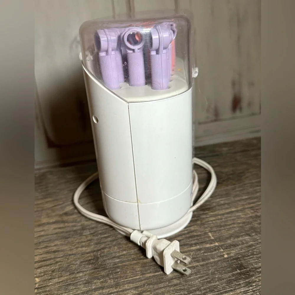 Conair Hot Sticks HS19 20 Purple Pink Jelly Rollers Curlers Pageant Travel - Picture 2 of 5